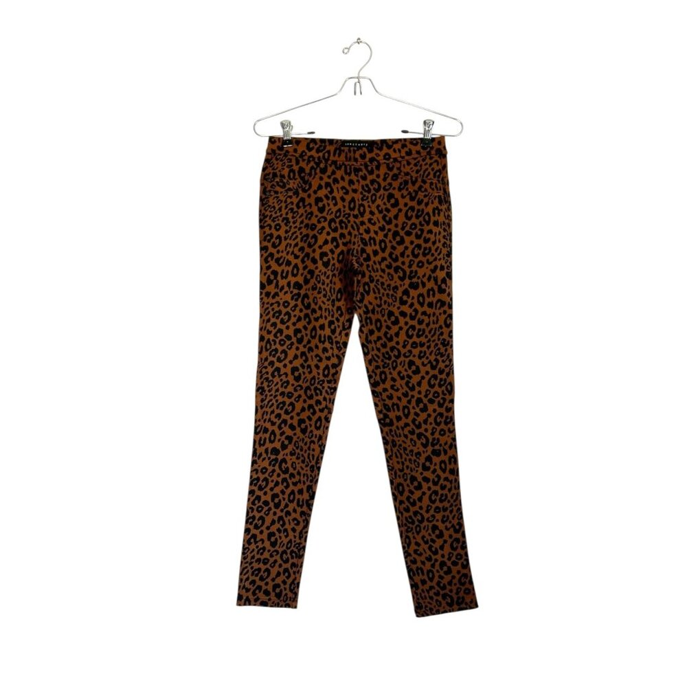 Sanctuary Leopard Print Ankle Leggings in Brown / Black - Sz S - New
